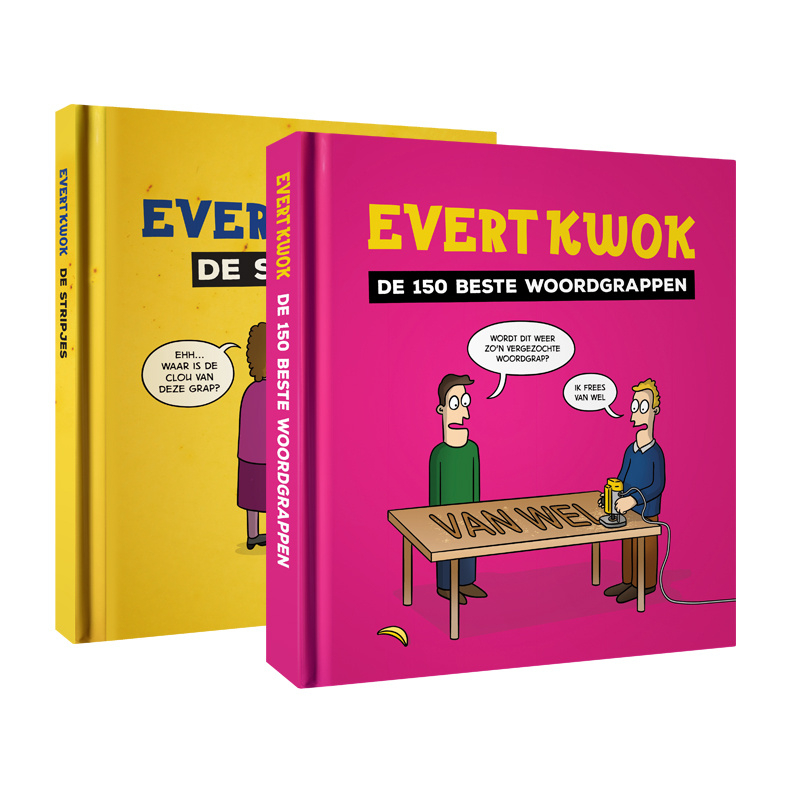 Evert Kwok - De 150 beste + De stripjes bundel