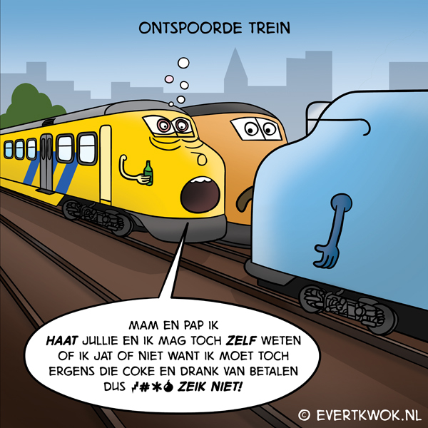 Evert Kwok - Ontspoorde trein