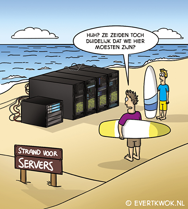 Evert Kwok - Strand voor servers