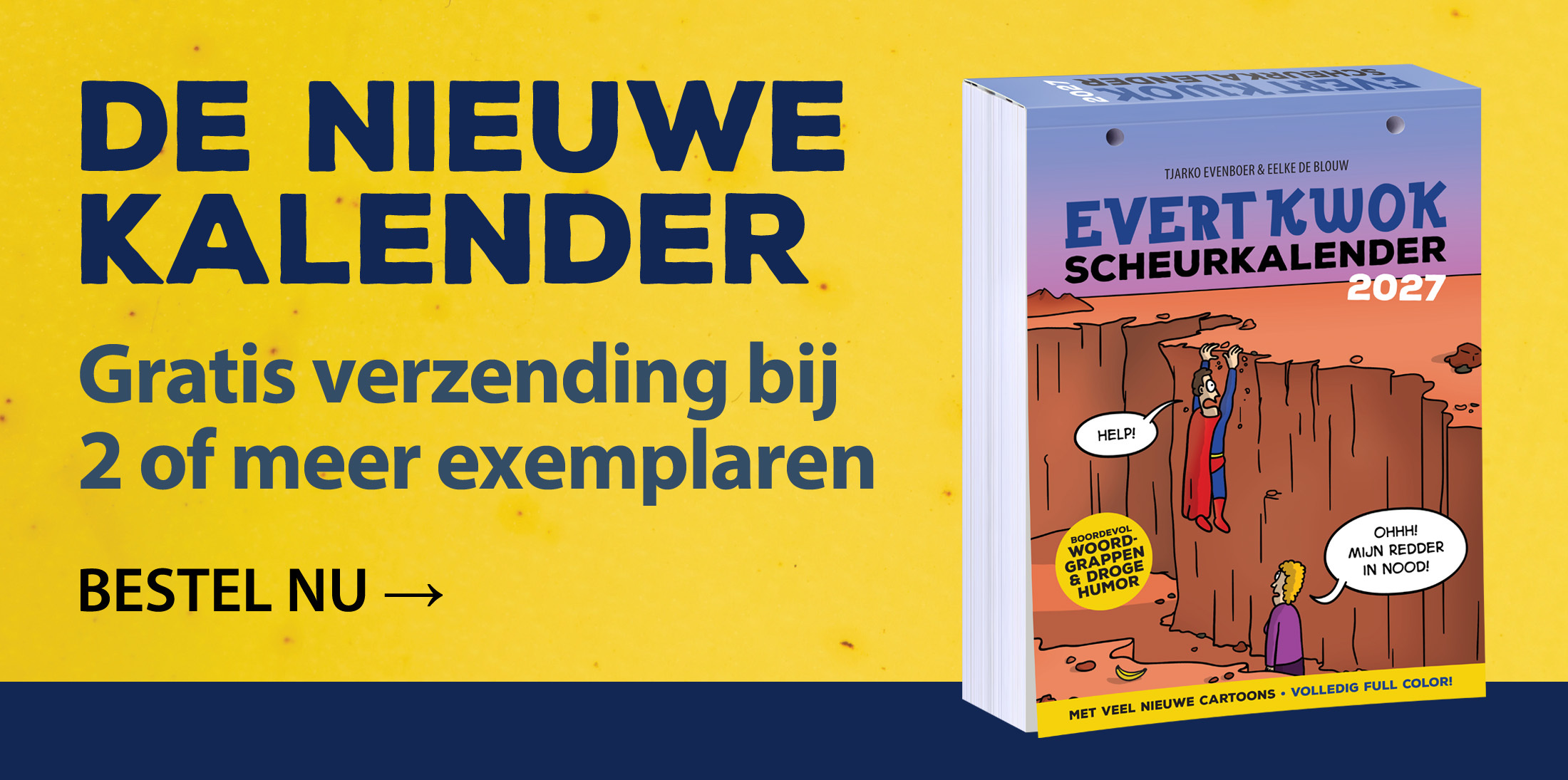 Evert Kwok Scheurkalender 2027
