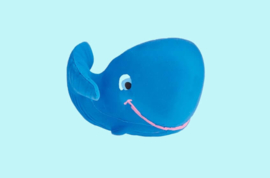 Lanco - Badspeelgoed Rubberen walvis blauw