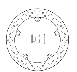 Remschijf BMW R4V Front o.a. HP | R1200 R/S & RT | F-series 2003-2014 Brembo 168B407N2 OEM 34117701459 & v