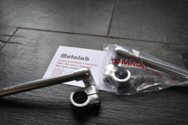 Domino | Tommaselli 22mm volledig instelbare Clip-ons 32 tot 54mm