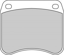 Remblokken RACE compound  AP Lockheed | Grimeca Remklauw | Caliper