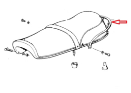 greepbeugel BMW R2V /6 & /7 chroom  OEM 52531232966