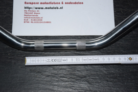 Superbike stuur RVS  "hoog"  22mm | "7/8