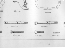 Example BSA GS headbolts