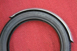 Voorspatbord Staal | RVS  17/18 inch 115 mm