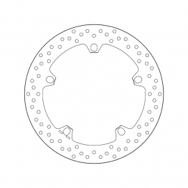 Remschijf BMW R4V Front R1200S 2006-2007 Brembo 68B407D6