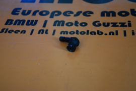 Ventiel HAAKS ALU 8,3mm ZWART Tubeless velgen o.a. BMW GS R kruisspaak