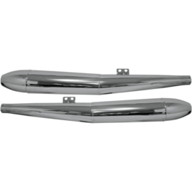BMW uitlaat demper SET HQ (links&rechts) /5  OEM 18121232920 + 18121232921