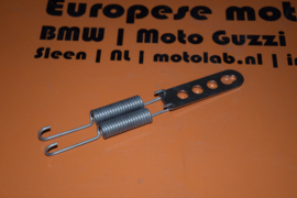 Houder RVS tbv Veer Jiffy | Zijstandaard BMW R2V GS t/m G/S  OEM 46531242902 | 46532311722