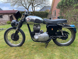 BSA A7  '58  ter restauratie  Roling chassis | blok | bak | VERKOCHT