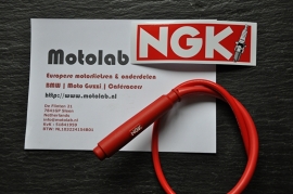 Bougiedop NGK CR1 Race incl 50cm siliconen kabel