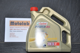 Motorolie 20W50 Castrol Power RS, 4 liter