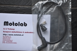 Bougiekabel INCL dop | rubber en klem 65cm