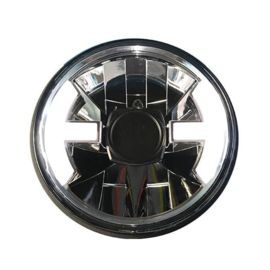 7 "koplamp insert LED Helder glas | E-keur