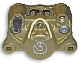 Remklauw Brembo  P34 C Goud Links & Rechts