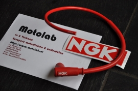 Bougiedop NGK CR4 Race incl 50cm siliconen kabel