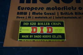 BSA Achter ketting 5/8 x 1/4  i.e. 0.625 x 0.40 x 0.255 116 links D.I.D.  520