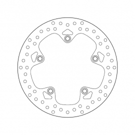 Remschijf BMW R4V REAR R1200 R/GS Adv VANAF 2013  OEM 34218526568