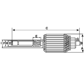 Anker Bosch startmotor BMW R2V