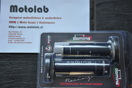 Domino | Tommaselli Handvatrubber SET 22mm Zwart/Grijs 118mm lang