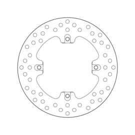 Remschijf MV Agusta Brembo Oro 220mm 68B407J2