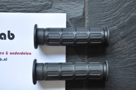 Handvat rubbers "zwart" moderne uitvoering 22 mm