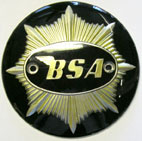 Tankembleem BSA Gold Star | Shooting Star  | Black 65-8228