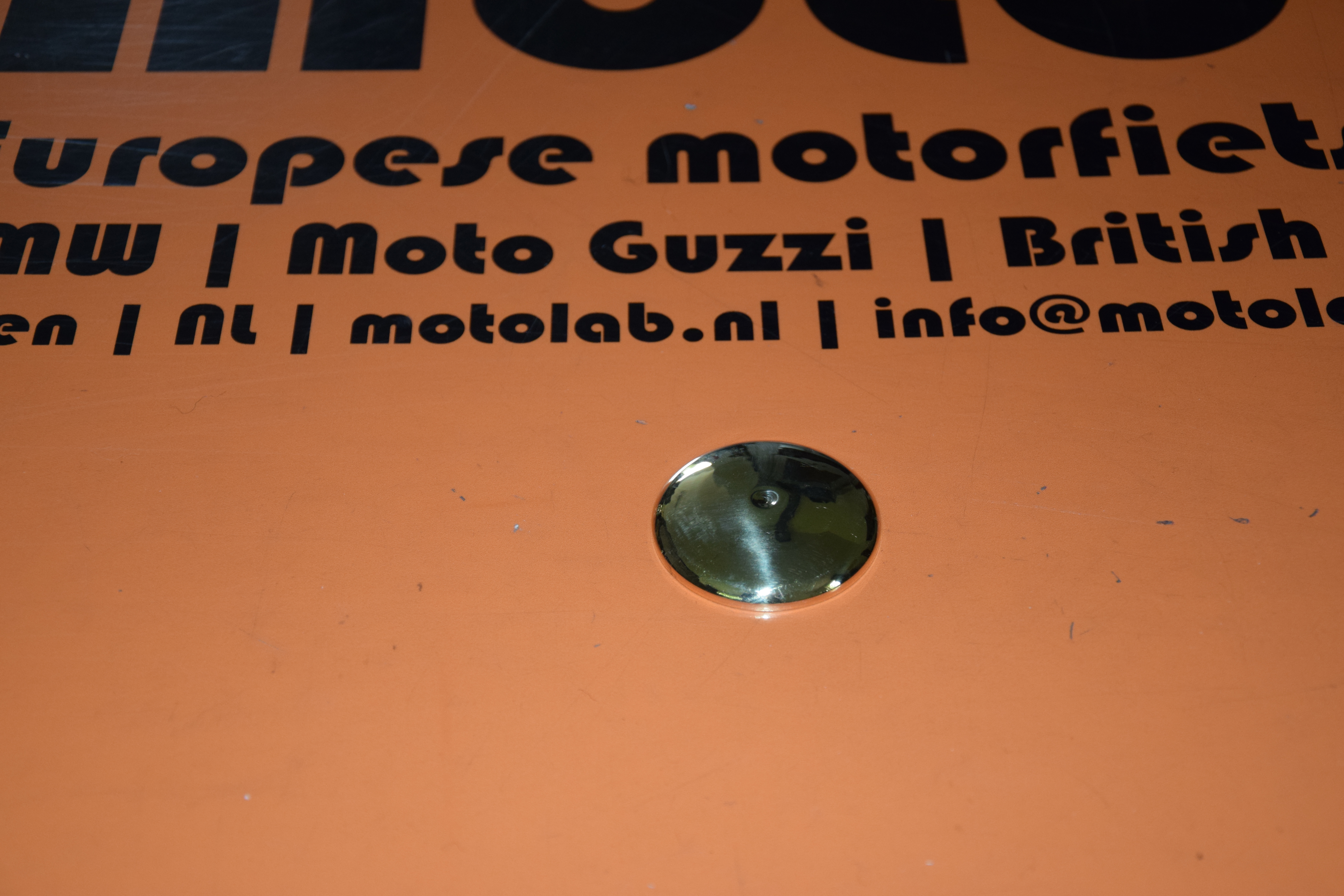 Magneto points cover PRE-War domed Brass LU 454432