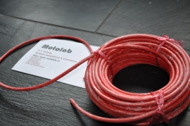 Bougiekabel ROOD (Siliconen versie)