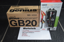 Jump Starter GB20 BoostSport 12V Lithium 400A TOT 4000cc !!
