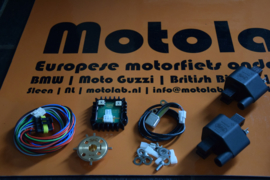 Electronische ontsteking op krukas SAPRISA Moto Guzzi | Silent Hektik