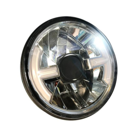 7 "koplamp insert LED Helder glas | E-keur