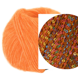Oranje/roest bont 008/104
