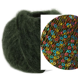 Groen/groen bont 025/107