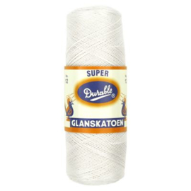 Durable Glanskatoen wit nr. 12