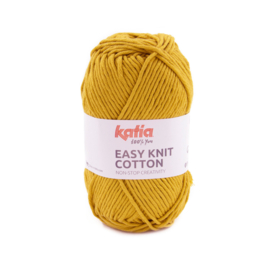 Easy knit Cotten 015 Mosterd