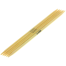Breinaalden zonder knop bamboe dikte 3,5 - 20cm