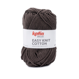 Easy knit Cotten 022 Donker bruin