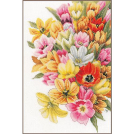 PN-0202674 Telpakket kit Bedek me met tulpen ca. 28x37cm