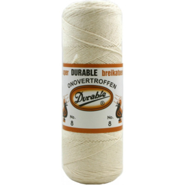 Durable katoen ongebleekt nr. 8
