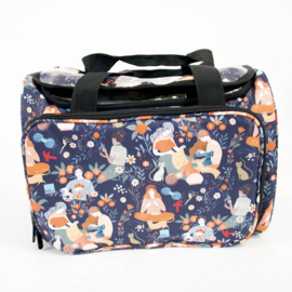 Exclusieve tas voor handwerk Blauw