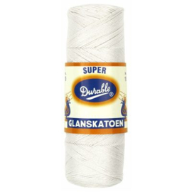 Durable Glanskatoen wit nr. 10