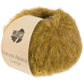 Natural Alpaca Lungo 016 Sprekend Lime groen