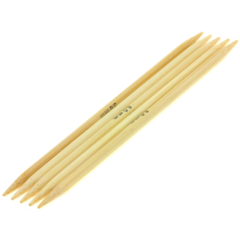 Breinaalden zonder knop bamboe dikte 5 - 20cm