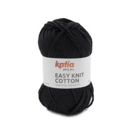 Easy knit Cotten 02 Zwart