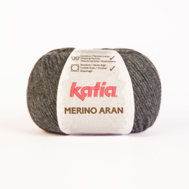 Merino Aran 014 Donker grijs 