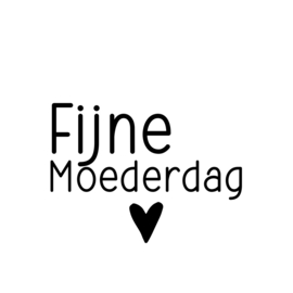Sticker | Fijne Moederdag | div. varianten | vanaf 10 stuks